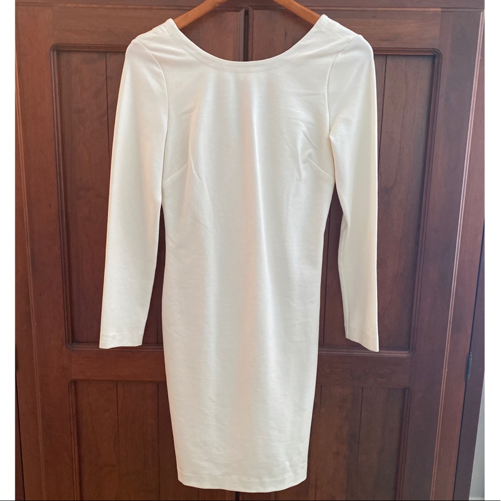 🆕Banana Republic Sheath Dress winter white